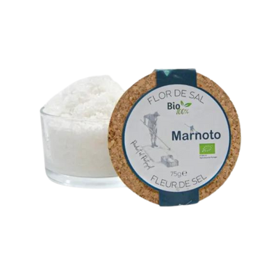 Flor de Salt im Glas handgeschöpftes Meersalz – 75 g