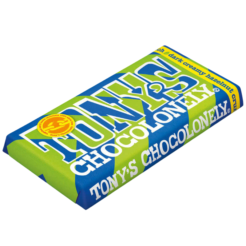 Barra de Chocolate Vegano Crocante de Avelã - 180g