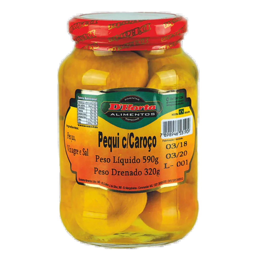 Ganzer Pequi mit Samen – 590 g