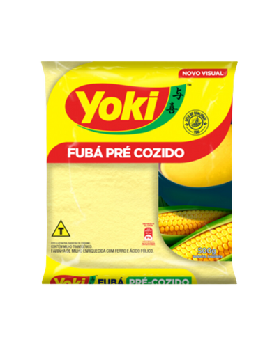 Pre-cooked cornmeal