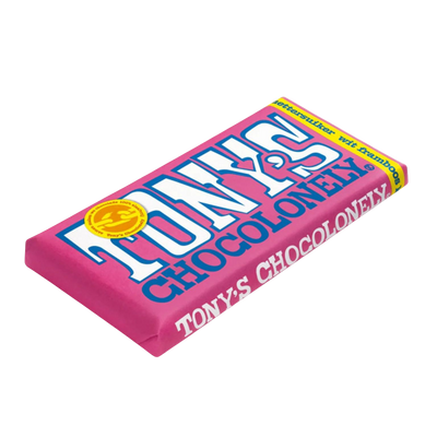 White Chocolate & Raspberry Chocolate Bar -  180g