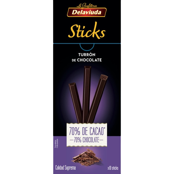 70% Dark Chocolate Sticks - 120g