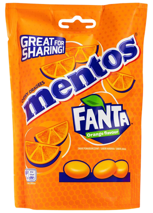 Mentos Fanta Orangenbonbons - 160g