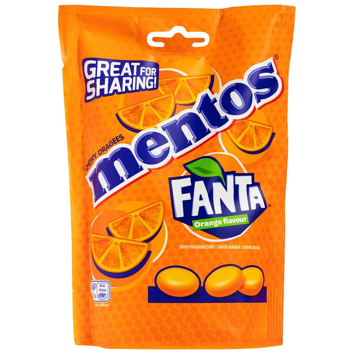 Mentos Fanta Orange Candies - 160g