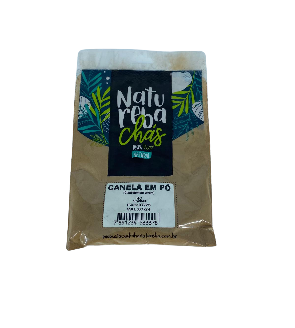 Chá Canela em Pó Pura - 40g