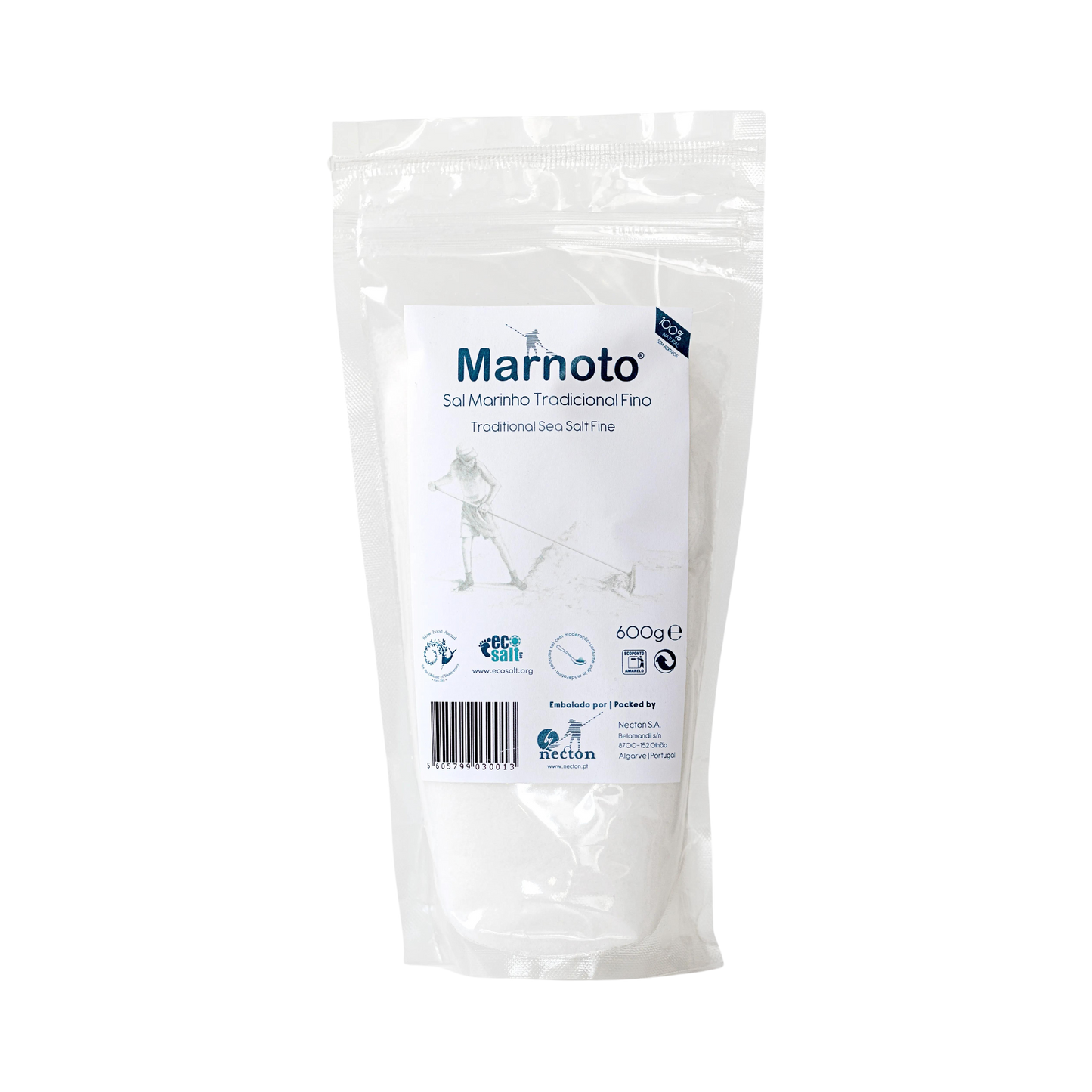 Traditional Fine Sea Salt - 600g