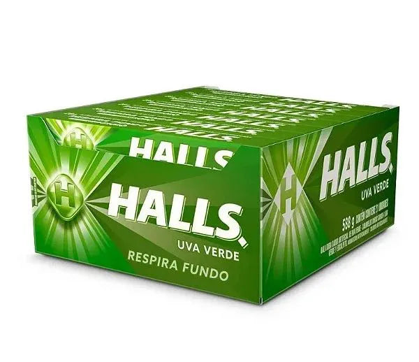 Halls Bala Uva Verde
