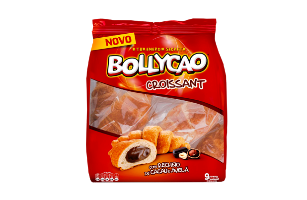 Croissant Cacau com Avelã 9un - 378g
