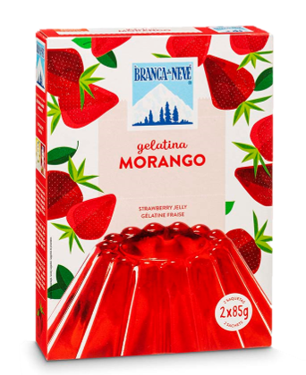 Gelatina Morango - 85g