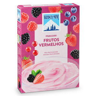 Mousse Frutos Vermelhos - 130g