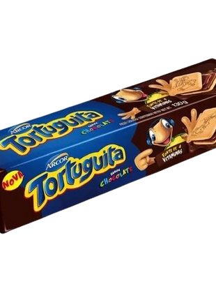 Biscoito Quadrado Tortuguita-Schokolade - 130g