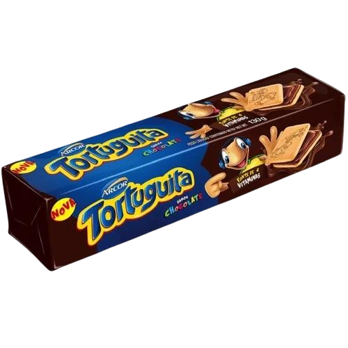 Chocolate Tortuguita Square Biscuit - 130g