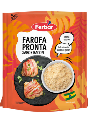 Farofa Pronta Sabor Bacon - 250g