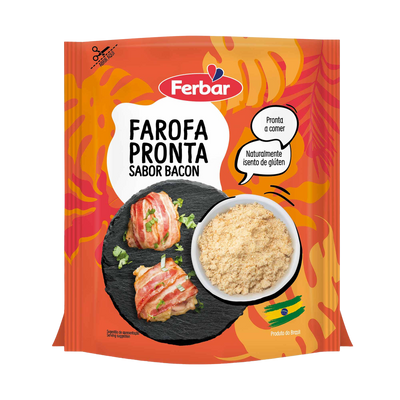 Ready Farofa Bacon Flavor - 250g