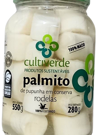 Sliced hearts of palm - 280g