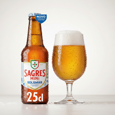Cerveja Lager com Sal Marinho "Sol & Mar" – 250ml
