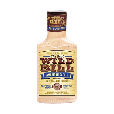 Molho para churrasco Wild Bill Alho americano - 450ml