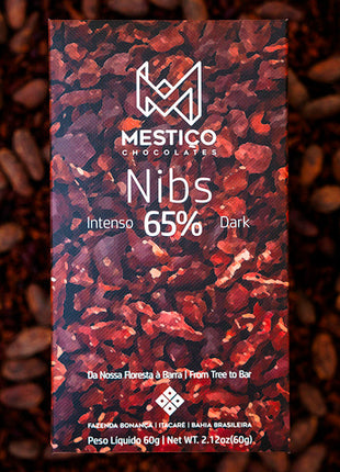 Mestizo Nibs Intense 65 % – 60 g