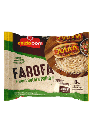 Farofa com Batata Palha - 250g