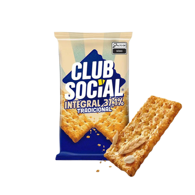 Biscoito Salgado Integral - 144g