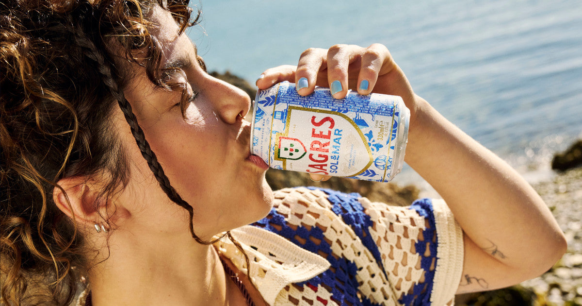 Beer Lager with Sea Salt "Sol & Mar" – 330ml