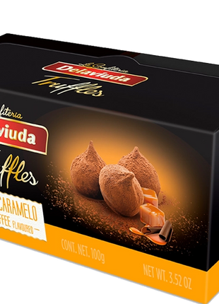 Cocoa and Caramel Truffles - 100g