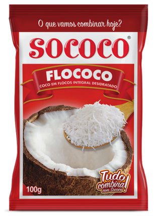 Flocked Grated Coconut - 100g