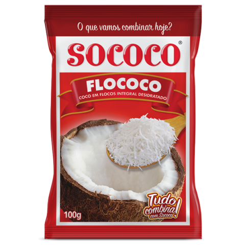 Flocked Grated Coconut - 100g