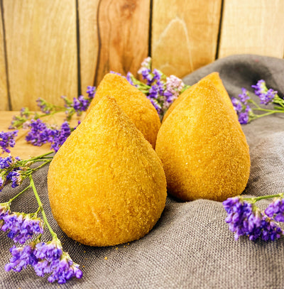 Große Hähnchen-Coxinhas zum Aufbacken – 6 Stk.