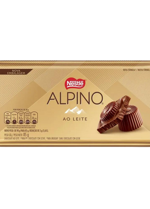 Alpino Chocolate em Barra - 85g