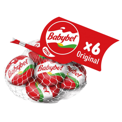 Babybel Mini Queijo Rede - (6x20g)