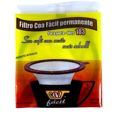 Filtro p/ Café em Poliester Permanente Nº104
