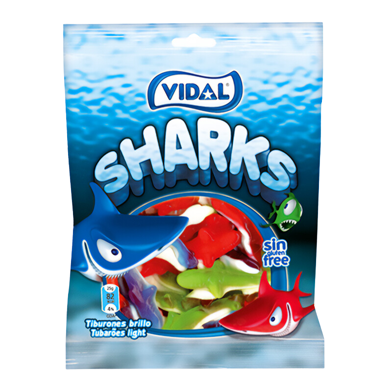 Sharks Assorted Gummies - 90g