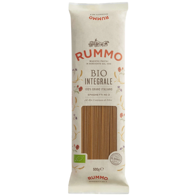 Macarrão espaguete integral orgânico - 500g