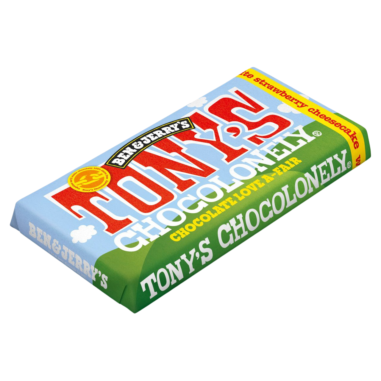 Strawberry Cheesecake White Chocolate Bar 28% - 180g