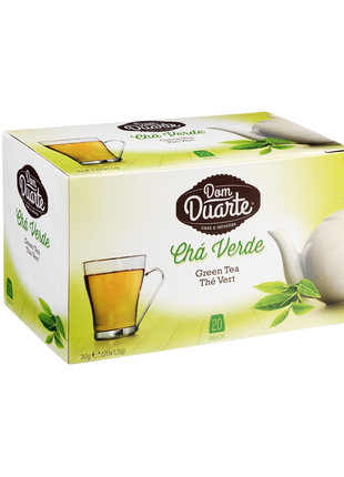 Chá Verde 20 Saquetas - 30g