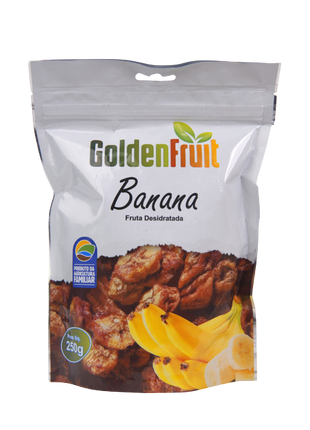 Golden Fruit Dehydrierte getrocknete Banane – 250 g