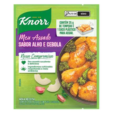 Tempero Meu Assado Alho e Cebola - 25g