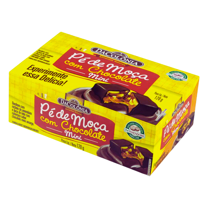 Pé de Moça c/ Chocolate - 120g