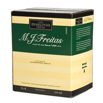 Bag in Box M.J. Ermelinda Freitas - Vinho Branco 5L
