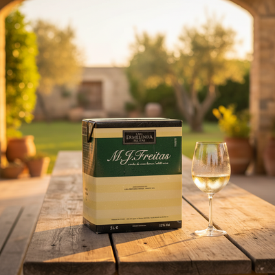 Bag in Box M.J. Ermelinda Freitas - Vinho Branco 5L