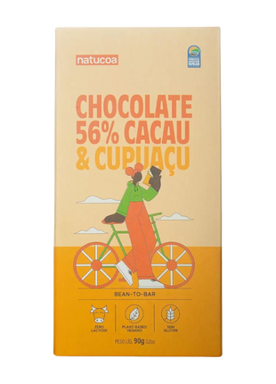Chocolate 56% Cacau Cupuaçu - 90g