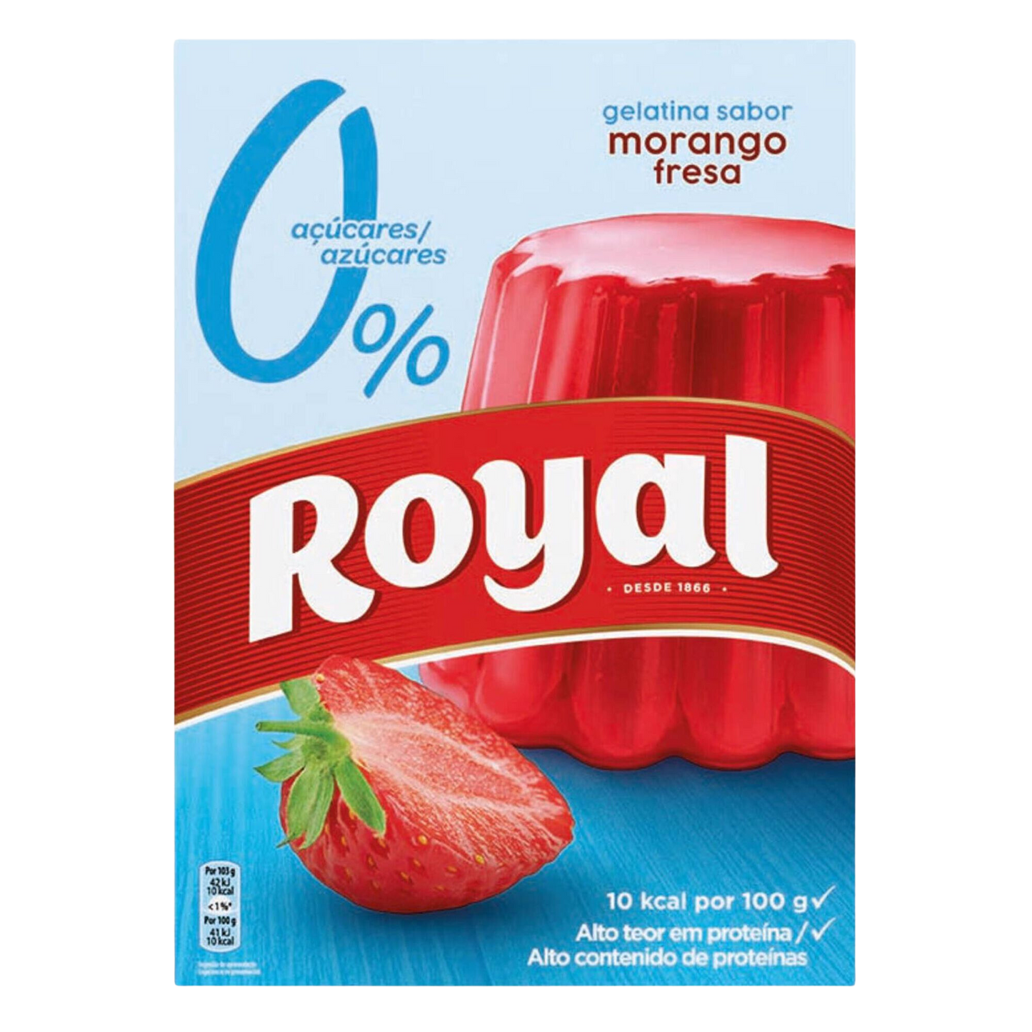 Royal Strawberry Zero Gelatin - 31g