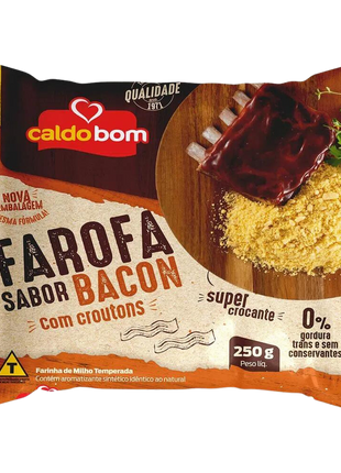 Farofa de Milho Bacon Crocante - 250g