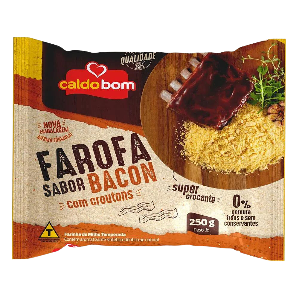 Crispy Bacon Cornmeal Farofa - 250g