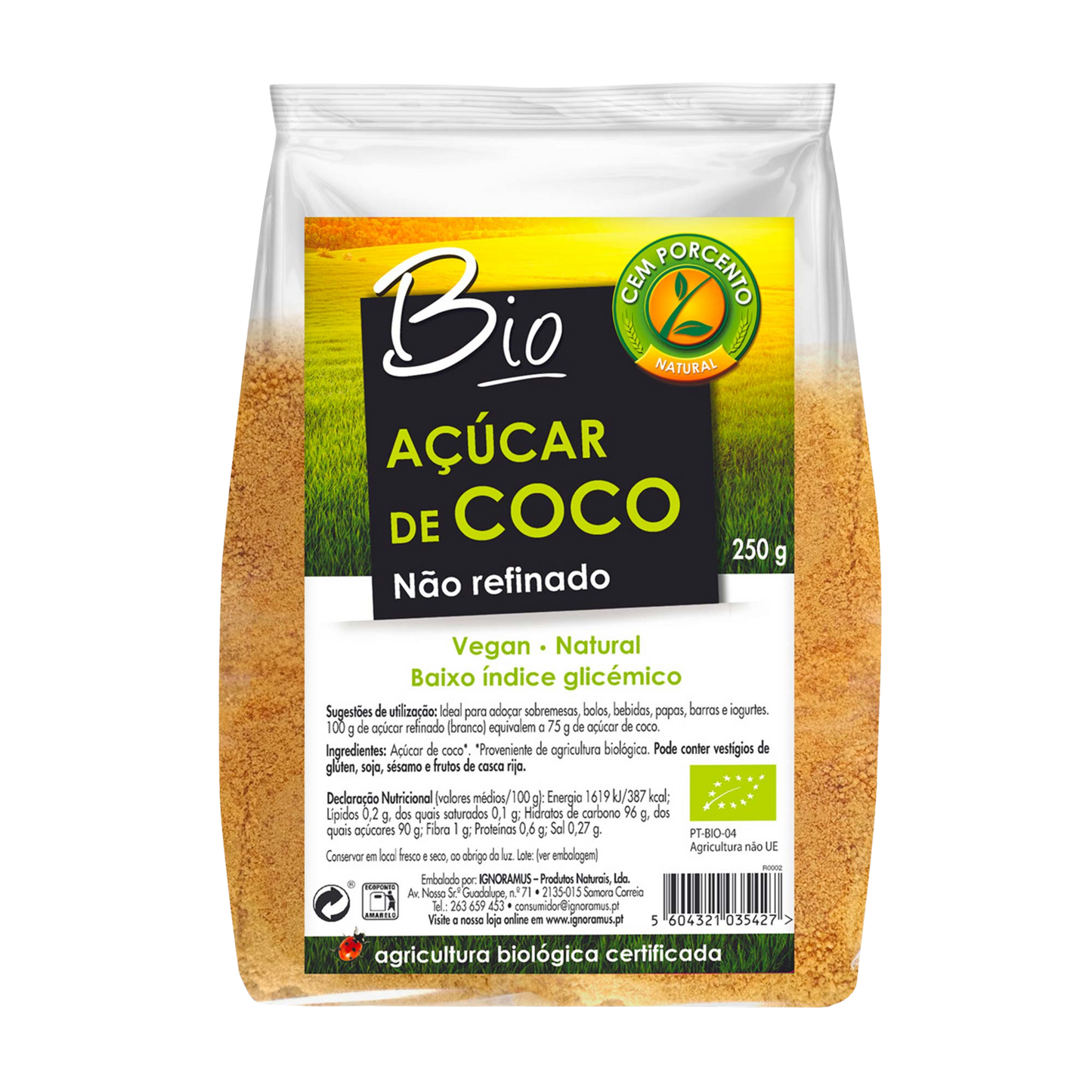 Bio-Kokoszucker – 250 g