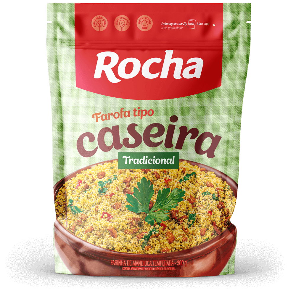Farofa Caseira Tradicional - 500g