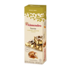 A package of El Almendro Turron Caramel, showing the product name and an image of the caramel and turron pieces.