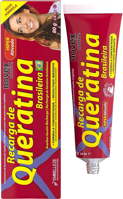 Creme de Tratamento Reconstrutor Recarga Queratina - 80g