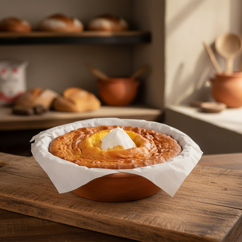 Pão de Ló Cozido em Forma de Barro - 1.2 kg